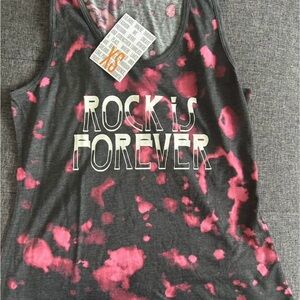 New-XS LulaRoe Rock Is Forever Tank Top